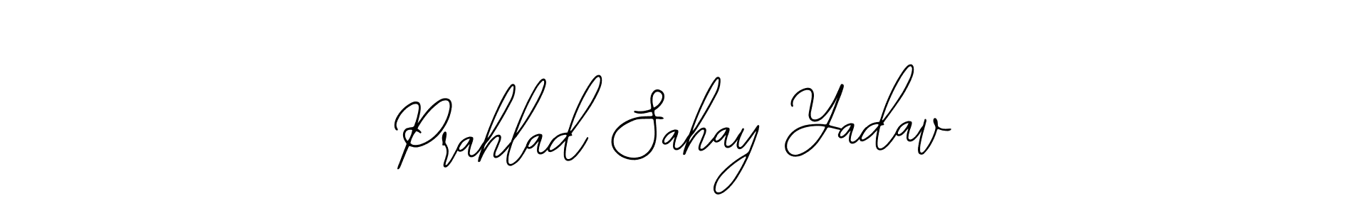 Create a beautiful signature design for name Prahlad Sahay Yadav. With this signature (Bearetta-2O07w) fonts, you can make a handwritten signature for free. Prahlad Sahay Yadav signature style 12 images and pictures png