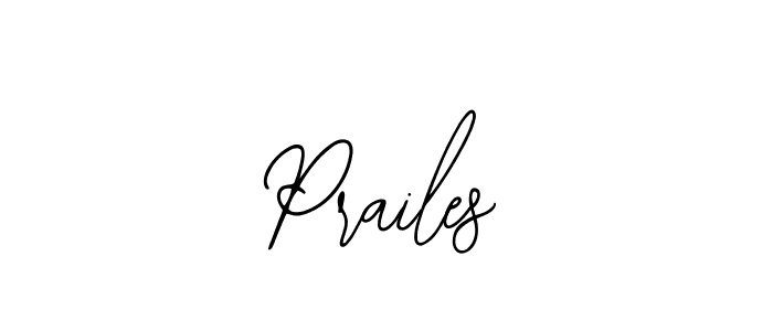 if you are searching for the best signature style for your name Prailes. so please give up your signature search. here we have designed multiple signature styles  using Bearetta-2O07w. Prailes signature style 12 images and pictures png