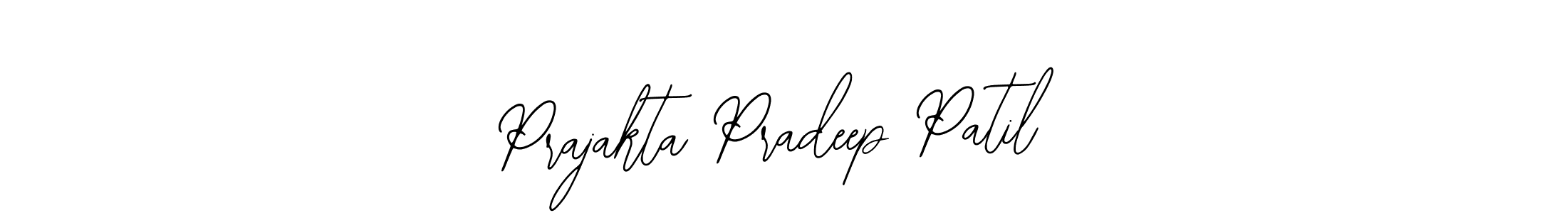 The best way (Bearetta-2O07w) to make a short signature is to pick only two or three words in your name. The name Prajakta Pradeep Patil include a total of six letters. For converting this name. Prajakta Pradeep Patil signature style 12 images and pictures png