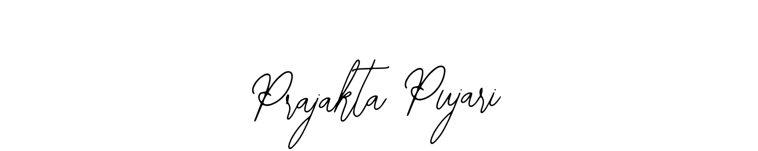 This is the best signature style for the Prajakta Pujari name. Also you like these signature font (Bearetta-2O07w). Mix name signature. Prajakta Pujari signature style 12 images and pictures png