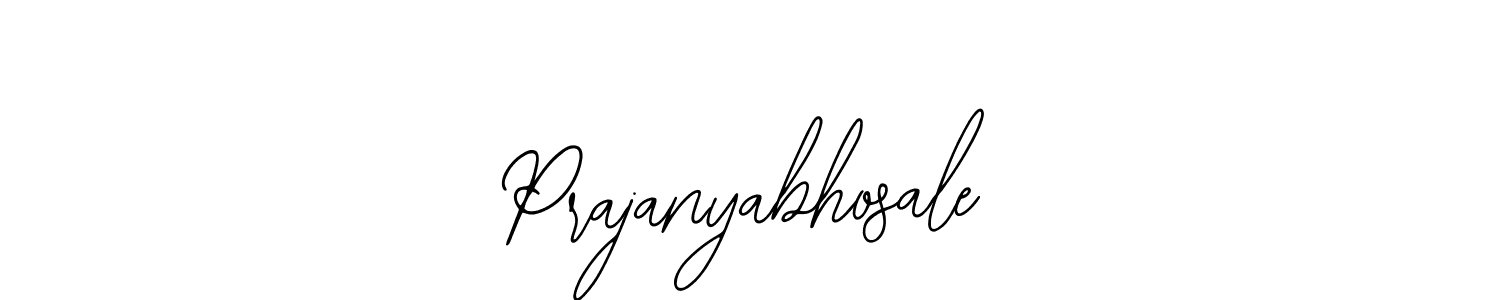 Create a beautiful signature design for name Prajanyabhosale. With this signature (Bearetta-2O07w) fonts, you can make a handwritten signature for free. Prajanyabhosale signature style 12 images and pictures png