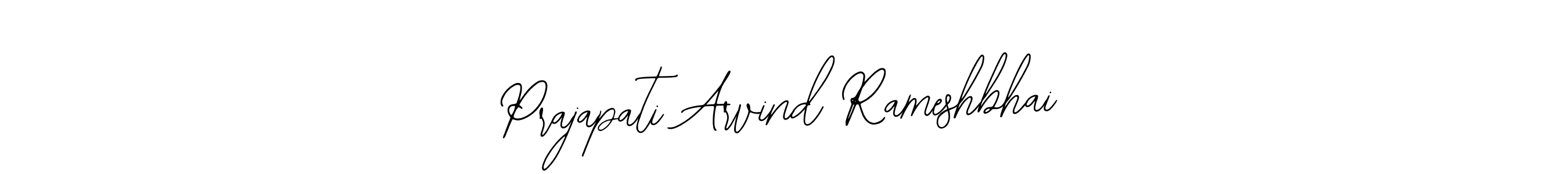 Prajapati Arvind Rameshbhai stylish signature style. Best Handwritten Sign (Bearetta-2O07w) for my name. Handwritten Signature Collection Ideas for my name Prajapati Arvind Rameshbhai. Prajapati Arvind Rameshbhai signature style 12 images and pictures png