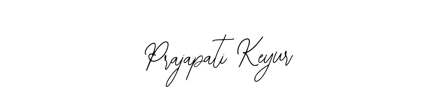 How to Draw Prajapati Keyur signature style? Bearetta-2O07w is a latest design signature styles for name Prajapati Keyur. Prajapati Keyur signature style 12 images and pictures png