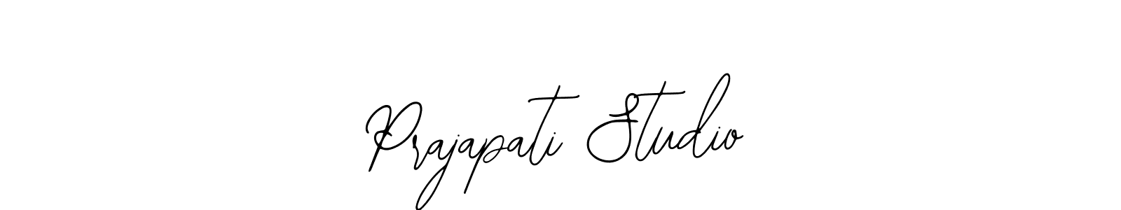 Prajapati Studio stylish signature style. Best Handwritten Sign (Bearetta-2O07w) for my name. Handwritten Signature Collection Ideas for my name Prajapati Studio. Prajapati Studio signature style 12 images and pictures png