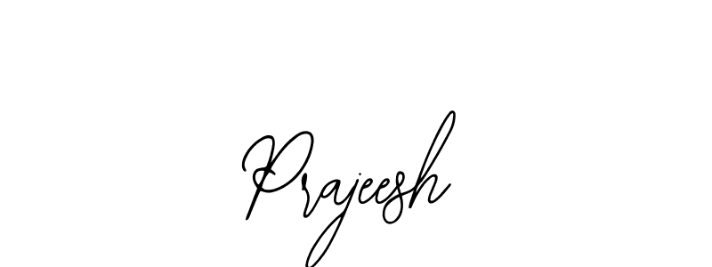 It looks lik you need a new signature style for name Prajeesh. Design unique handwritten (Bearetta-2O07w) signature with our free signature maker in just a few clicks. Prajeesh signature style 12 images and pictures png