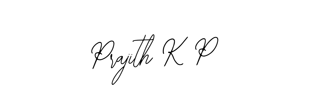 You should practise on your own different ways (Bearetta-2O07w) to write your name (Prajith K P) in signature. don't let someone else do it for you. Prajith K P signature style 12 images and pictures png