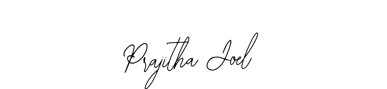Make a beautiful signature design for name Prajitha Joel. Use this online signature maker to create a handwritten signature for free. Prajitha Joel signature style 12 images and pictures png