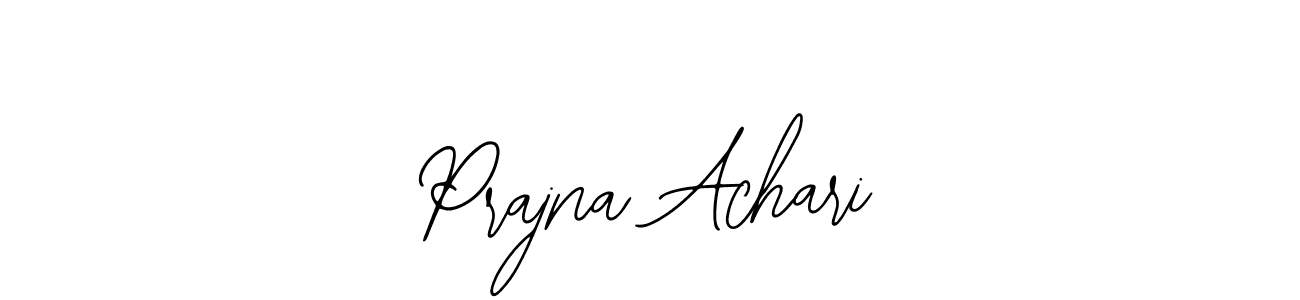 Make a short Prajna Achari signature style. Manage your documents anywhere anytime using Bearetta-2O07w. Create and add eSignatures, submit forms, share and send files easily. Prajna Achari signature style 12 images and pictures png