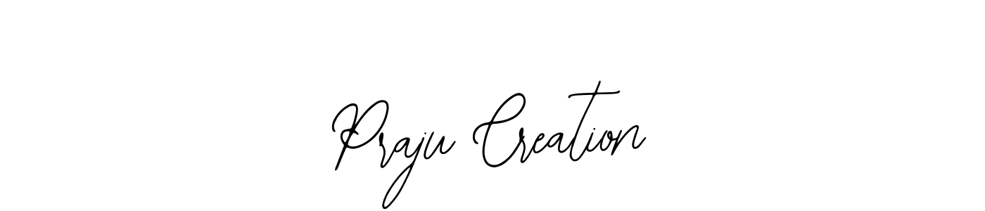 How to Draw Praju Creation signature style? Bearetta-2O07w is a latest design signature styles for name Praju Creation. Praju Creation signature style 12 images and pictures png