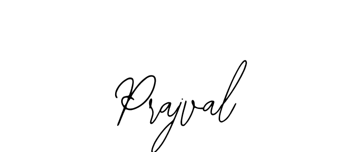 You should practise on your own different ways (Bearetta-2O07w) to write your name (Prajval) in signature. don't let someone else do it for you. Prajval signature style 12 images and pictures png