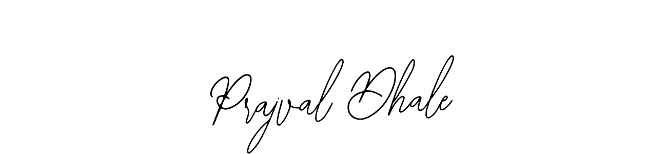 How to make Prajval Dhale signature? Bearetta-2O07w is a professional autograph style. Create handwritten signature for Prajval Dhale name. Prajval Dhale signature style 12 images and pictures png