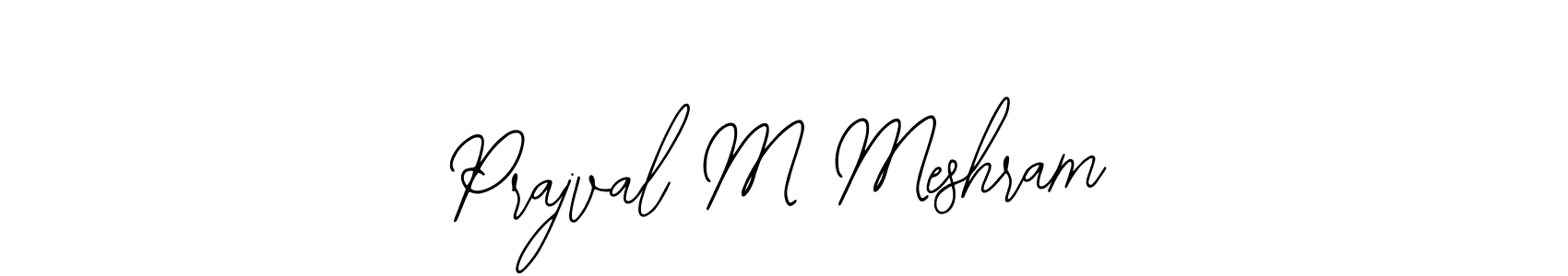 How to Draw Prajval M Meshram signature style? Bearetta-2O07w is a latest design signature styles for name Prajval M Meshram. Prajval M Meshram signature style 12 images and pictures png