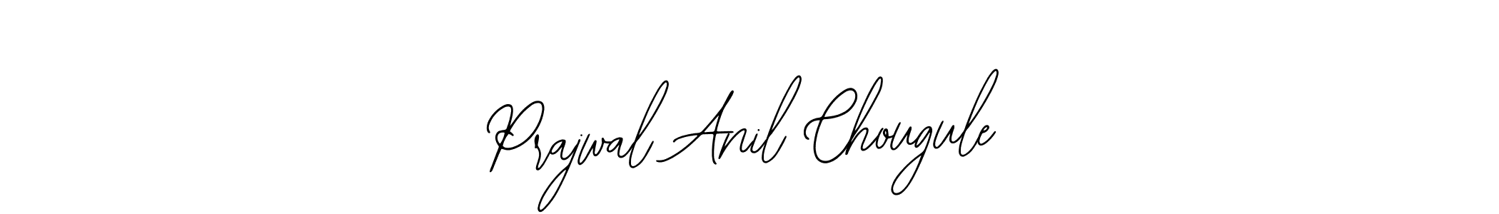 Also You can easily find your signature by using the search form. We will create Prajwal Anil Chougule name handwritten signature images for you free of cost using Bearetta-2O07w sign style. Prajwal Anil Chougule signature style 12 images and pictures png