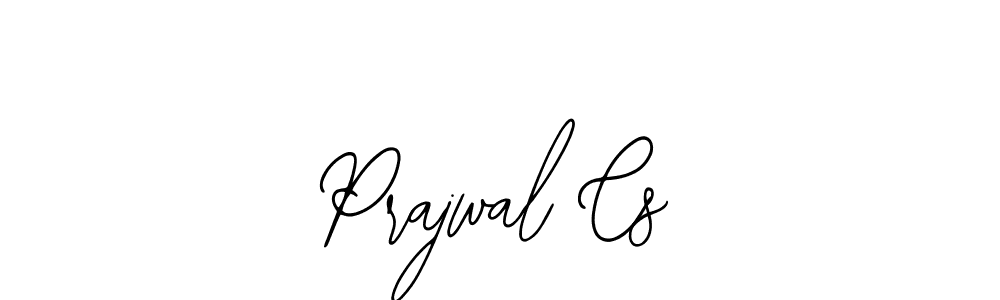 Also we have Prajwal Cs name is the best signature style. Create professional handwritten signature collection using Bearetta-2O07w autograph style. Prajwal Cs signature style 12 images and pictures png