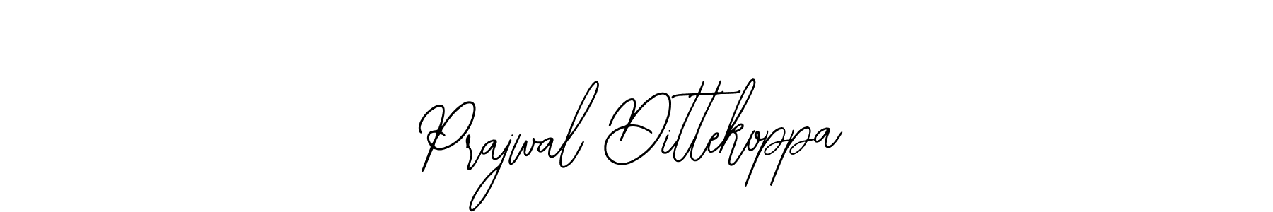 It looks lik you need a new signature style for name Prajwal Dittekoppa. Design unique handwritten (Bearetta-2O07w) signature with our free signature maker in just a few clicks. Prajwal Dittekoppa signature style 12 images and pictures png