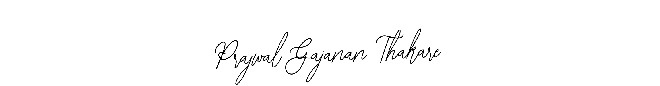 You should practise on your own different ways (Bearetta-2O07w) to write your name (Prajwal Gajanan Thakare) in signature. don't let someone else do it for you. Prajwal Gajanan Thakare signature style 12 images and pictures png