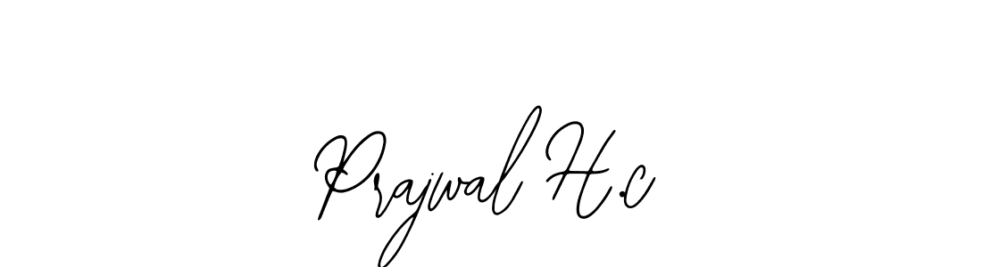 It looks lik you need a new signature style for name Prajwal H.c. Design unique handwritten (Bearetta-2O07w) signature with our free signature maker in just a few clicks. Prajwal H.c signature style 12 images and pictures png