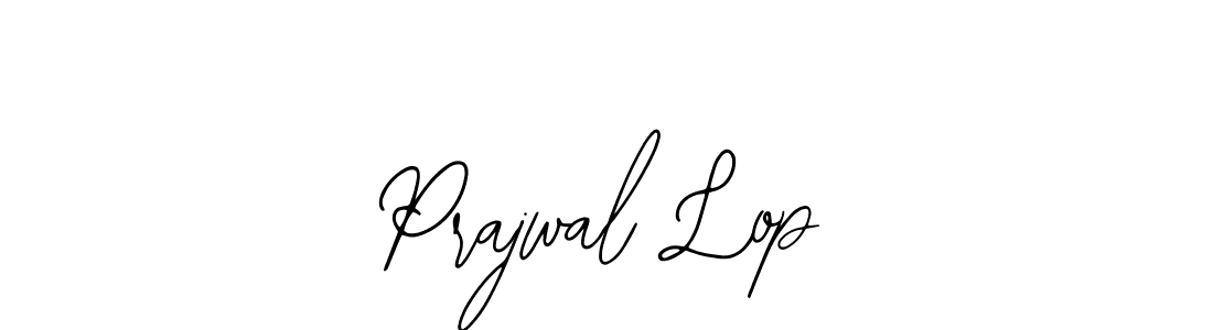 Use a signature maker to create a handwritten signature online. With this signature software, you can design (Bearetta-2O07w) your own signature for name Prajwal Lop. Prajwal Lop signature style 12 images and pictures png