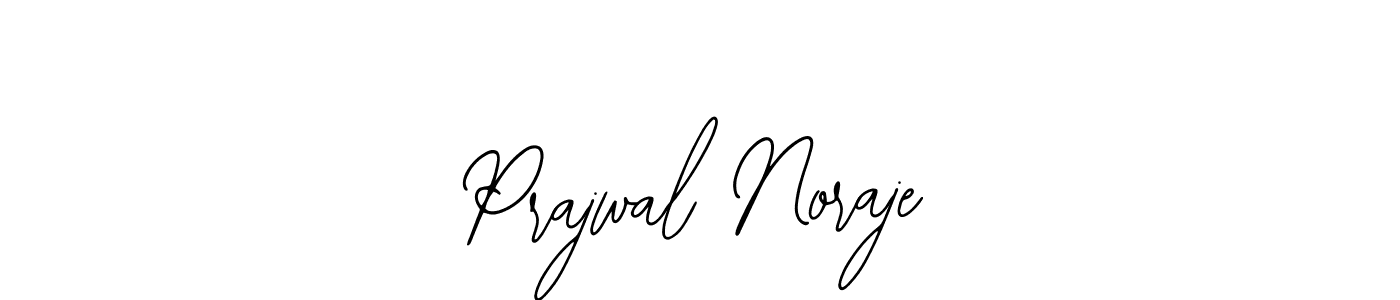 Use a signature maker to create a handwritten signature online. With this signature software, you can design (Bearetta-2O07w) your own signature for name Prajwal Noraje. Prajwal Noraje signature style 12 images and pictures png