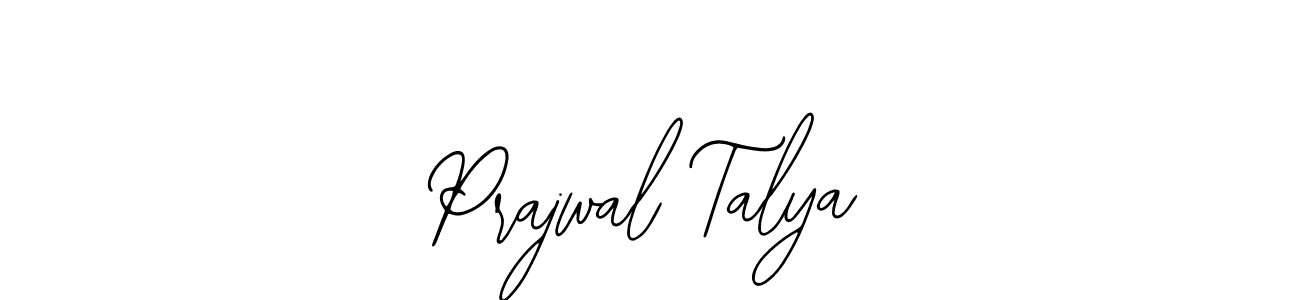 Design your own signature with our free online signature maker. With this signature software, you can create a handwritten (Bearetta-2O07w) signature for name Prajwal Talya. Prajwal Talya signature style 12 images and pictures png