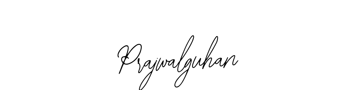 The best way (Bearetta-2O07w) to make a short signature is to pick only two or three words in your name. The name Prajwalguhan include a total of six letters. For converting this name. Prajwalguhan signature style 12 images and pictures png