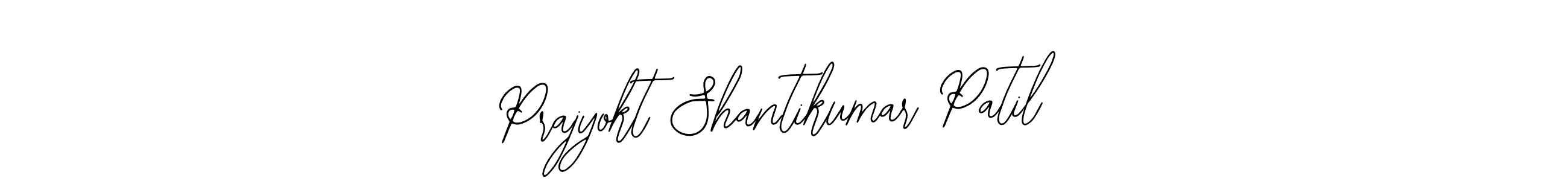 Create a beautiful signature design for name Prajyokt Shantikumar Patil. With this signature (Bearetta-2O07w) fonts, you can make a handwritten signature for free. Prajyokt Shantikumar Patil signature style 12 images and pictures png