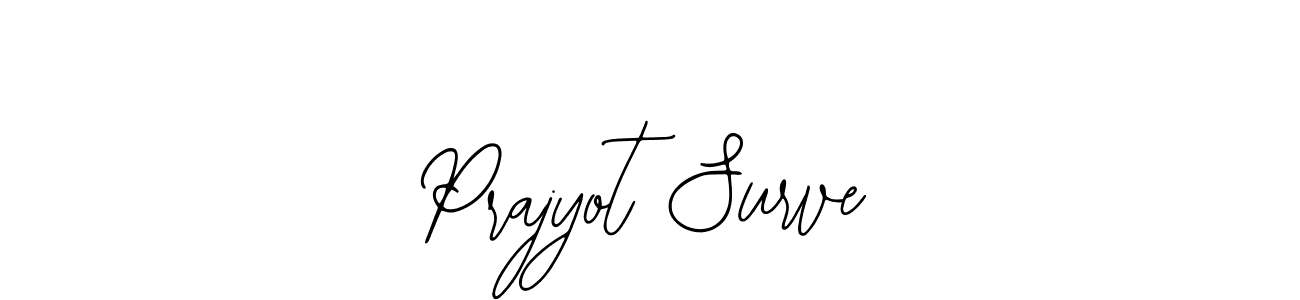 Use a signature maker to create a handwritten signature online. With this signature software, you can design (Bearetta-2O07w) your own signature for name Prajyot Surve. Prajyot Surve signature style 12 images and pictures png