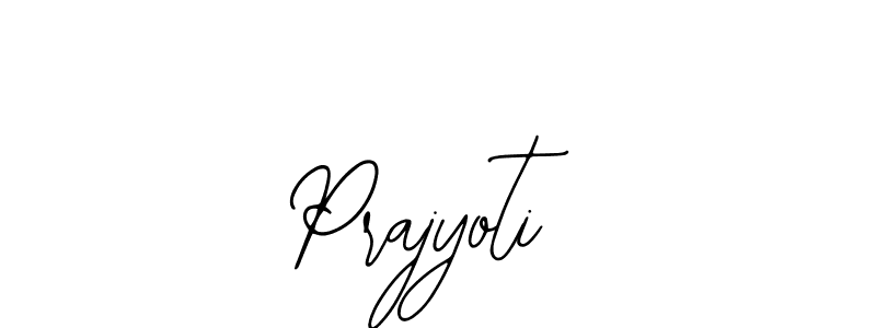 You should practise on your own different ways (Bearetta-2O07w) to write your name (Prajyoti) in signature. don't let someone else do it for you. Prajyoti signature style 12 images and pictures png