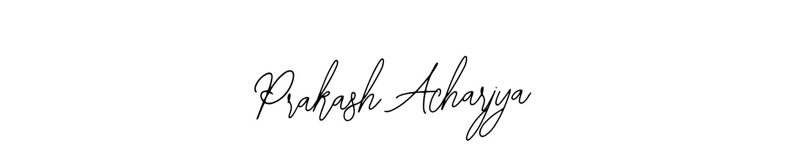 Prakash Acharjya stylish signature style. Best Handwritten Sign (Bearetta-2O07w) for my name. Handwritten Signature Collection Ideas for my name Prakash Acharjya. Prakash Acharjya signature style 12 images and pictures png