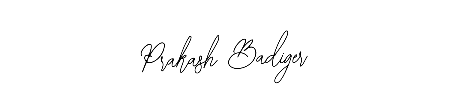 Make a short Prakash Badiger signature style. Manage your documents anywhere anytime using Bearetta-2O07w. Create and add eSignatures, submit forms, share and send files easily. Prakash Badiger signature style 12 images and pictures png