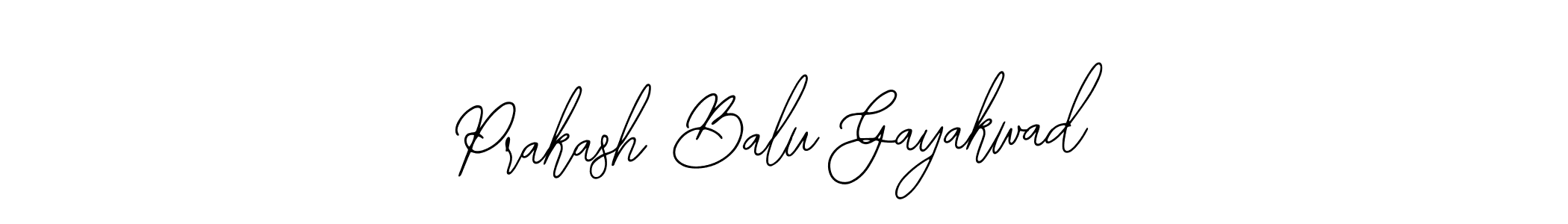 if you are searching for the best signature style for your name Prakash Balu Gayakwad. so please give up your signature search. here we have designed multiple signature styles  using Bearetta-2O07w. Prakash Balu Gayakwad signature style 12 images and pictures png