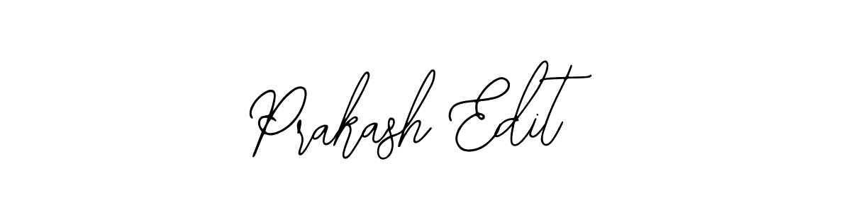 Also You can easily find your signature by using the search form. We will create Prakash Edit name handwritten signature images for you free of cost using Bearetta-2O07w sign style. Prakash Edit signature style 12 images and pictures png