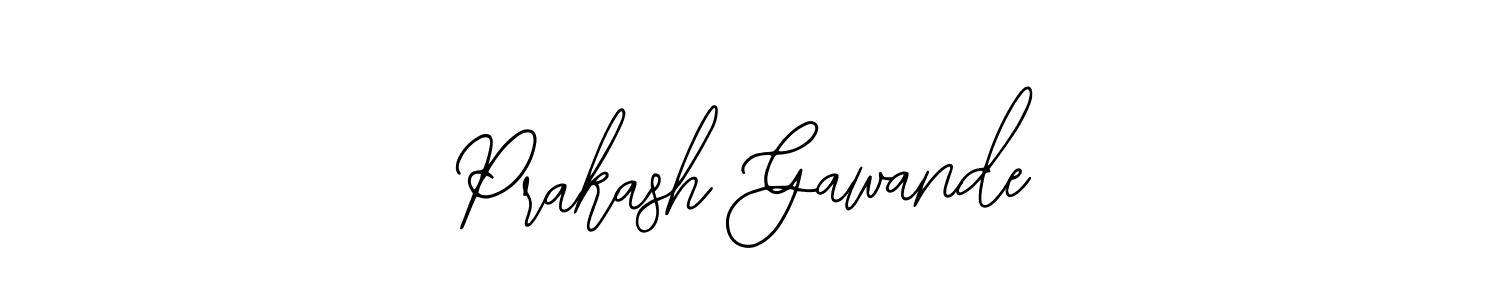 Make a beautiful signature design for name Prakash Gawande. With this signature (Bearetta-2O07w) style, you can create a handwritten signature for free. Prakash Gawande signature style 12 images and pictures png