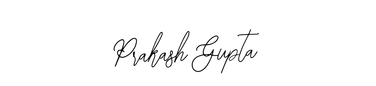 The best way (Bearetta-2O07w) to make a short signature is to pick only two or three words in your name. The name Prakash Gupta include a total of six letters. For converting this name. Prakash Gupta signature style 12 images and pictures png