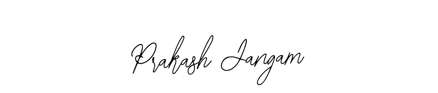 How to make Prakash Jangam signature? Bearetta-2O07w is a professional autograph style. Create handwritten signature for Prakash Jangam name. Prakash Jangam signature style 12 images and pictures png