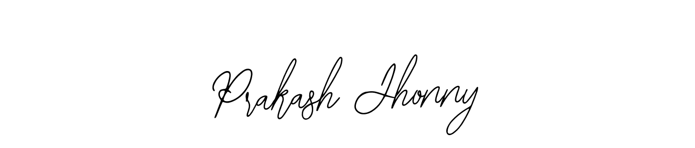 Prakash Jhonny stylish signature style. Best Handwritten Sign (Bearetta-2O07w) for my name. Handwritten Signature Collection Ideas for my name Prakash Jhonny. Prakash Jhonny signature style 12 images and pictures png
