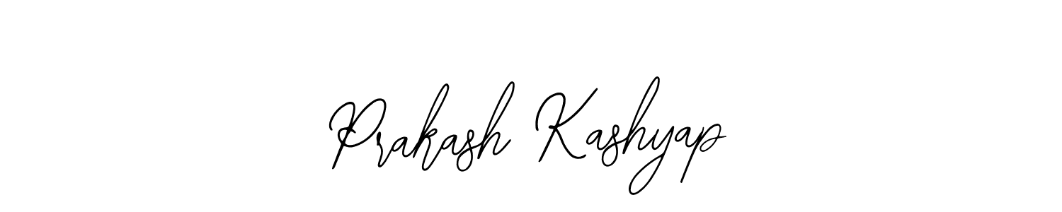 How to make Prakash Kashyap signature? Bearetta-2O07w is a professional autograph style. Create handwritten signature for Prakash Kashyap name. Prakash Kashyap signature style 12 images and pictures png