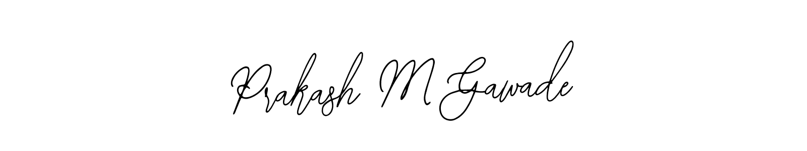 Create a beautiful signature design for name Prakash M Gawade. With this signature (Bearetta-2O07w) fonts, you can make a handwritten signature for free. Prakash M Gawade signature style 12 images and pictures png
