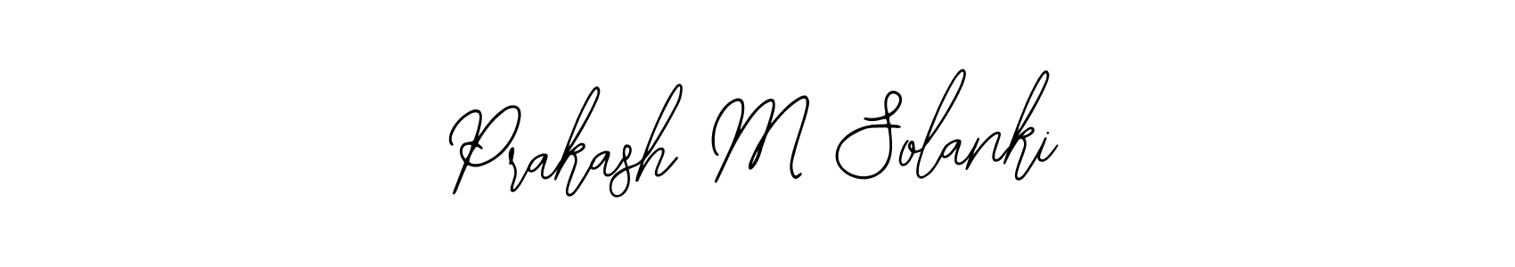 Make a beautiful signature design for name Prakash M Solanki. Use this online signature maker to create a handwritten signature for free. Prakash M Solanki signature style 12 images and pictures png