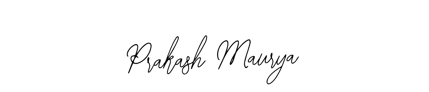Use a signature maker to create a handwritten signature online. With this signature software, you can design (Bearetta-2O07w) your own signature for name Prakash Maurya. Prakash Maurya signature style 12 images and pictures png