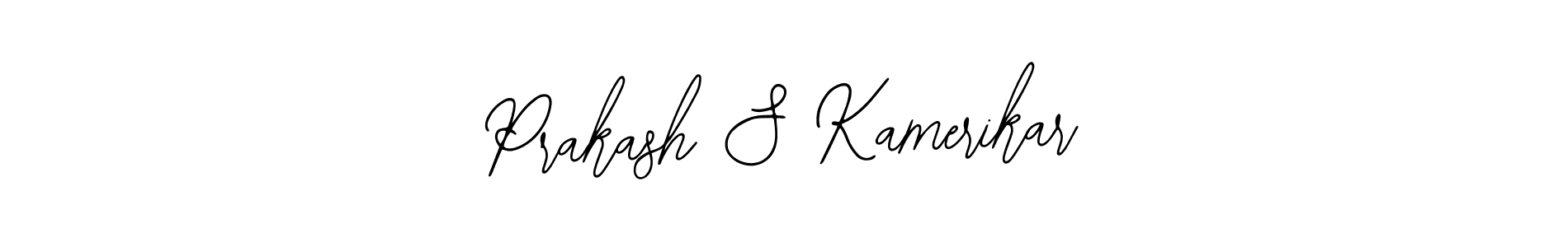 It looks lik you need a new signature style for name Prakash S Kamerikar. Design unique handwritten (Bearetta-2O07w) signature with our free signature maker in just a few clicks. Prakash S Kamerikar signature style 12 images and pictures png
