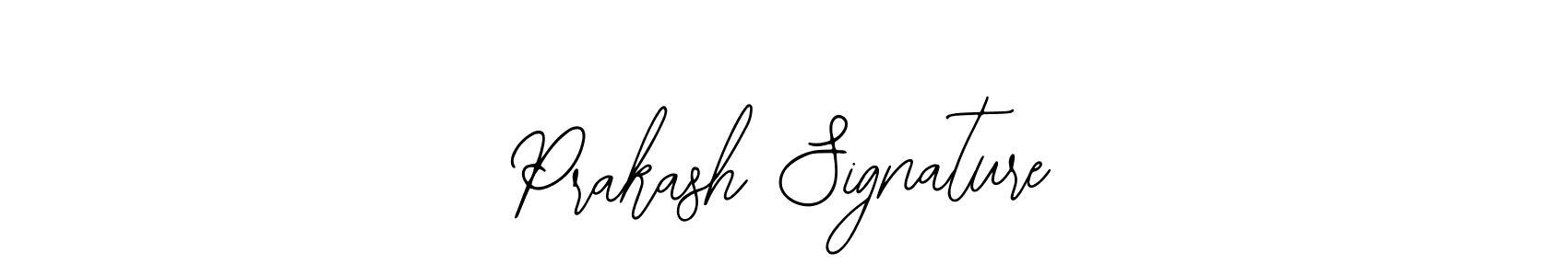 Design your own signature with our free online signature maker. With this signature software, you can create a handwritten (Bearetta-2O07w) signature for name Prakash Signature. Prakash Signature signature style 12 images and pictures png