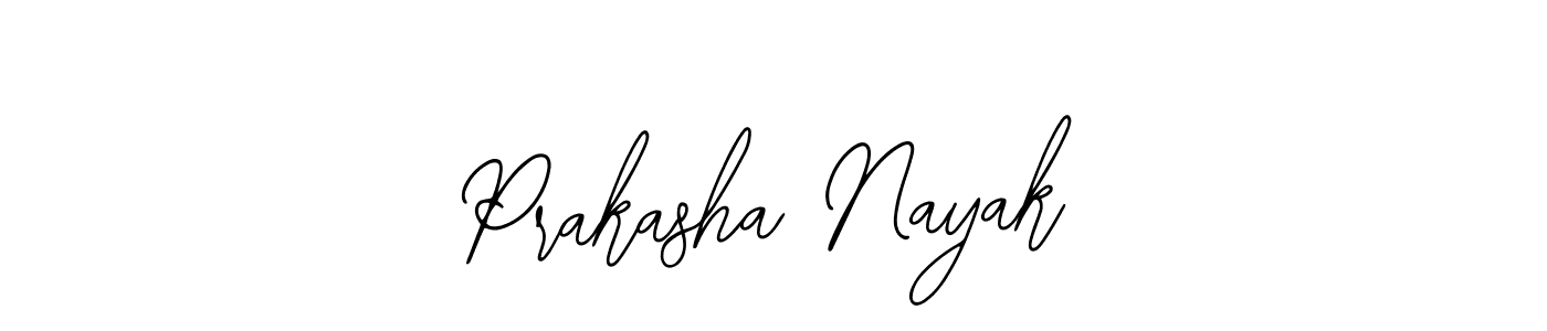 Prakasha Nayak stylish signature style. Best Handwritten Sign (Bearetta-2O07w) for my name. Handwritten Signature Collection Ideas for my name Prakasha Nayak. Prakasha Nayak signature style 12 images and pictures png