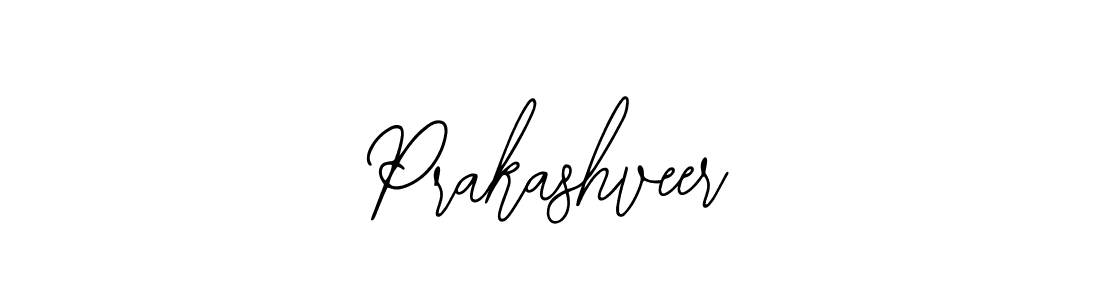 How to make Prakashveer signature? Bearetta-2O07w is a professional autograph style. Create handwritten signature for Prakashveer name. Prakashveer signature style 12 images and pictures png