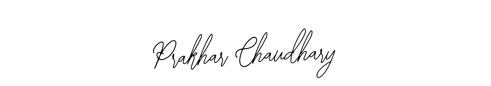 How to make Prakhar Chaudhary name signature. Use Bearetta-2O07w style for creating short signs online. This is the latest handwritten sign. Prakhar Chaudhary signature style 12 images and pictures png