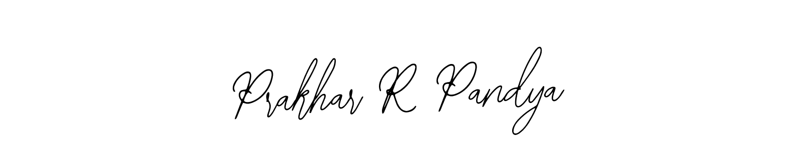This is the best signature style for the Prakhar R Pandya name. Also you like these signature font (Bearetta-2O07w). Mix name signature. Prakhar R Pandya signature style 12 images and pictures png