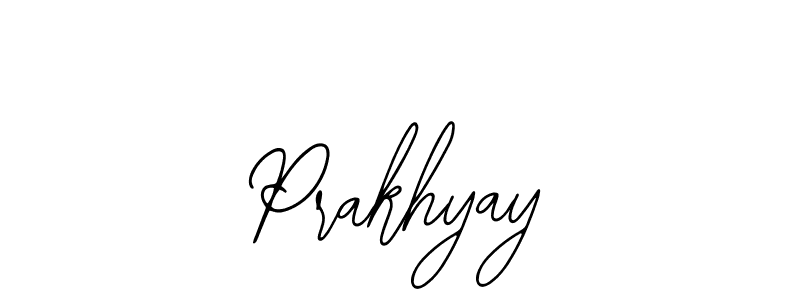 Also we have Prakhyay name is the best signature style. Create professional handwritten signature collection using Bearetta-2O07w autograph style. Prakhyay signature style 12 images and pictures png