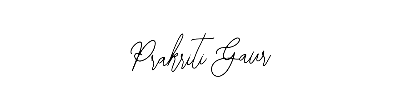 Make a beautiful signature design for name Prakriti Gaur. With this signature (Bearetta-2O07w) style, you can create a handwritten signature for free. Prakriti Gaur signature style 12 images and pictures png