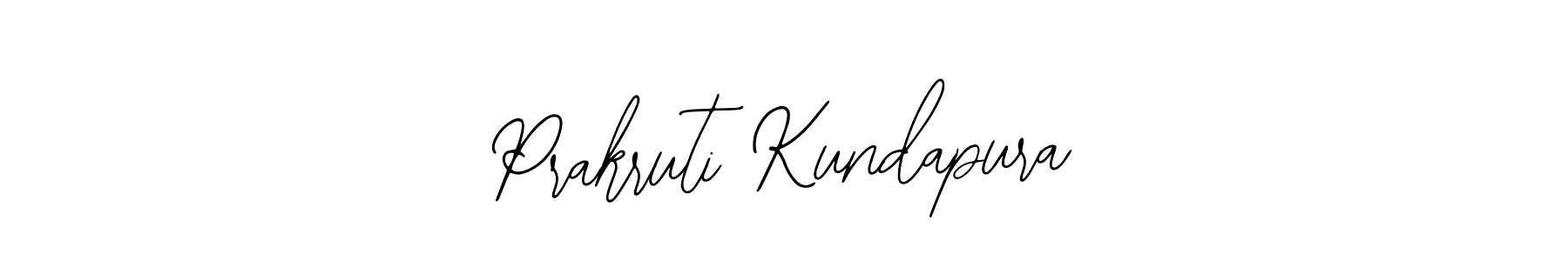The best way (Bearetta-2O07w) to make a short signature is to pick only two or three words in your name. The name Prakruti Kundapura include a total of six letters. For converting this name. Prakruti Kundapura signature style 12 images and pictures png
