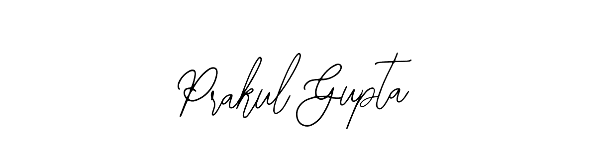 Design your own signature with our free online signature maker. With this signature software, you can create a handwritten (Bearetta-2O07w) signature for name Prakul Gupta. Prakul Gupta signature style 12 images and pictures png